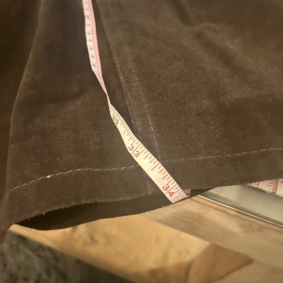 Vintage mid-90’s Florentine suede car coat in chocolate. - Picture 11 of 11